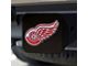 Hitch Cover with Detroit Red Wings Logo; Red (Universal; Some Adaptation May Be Required)