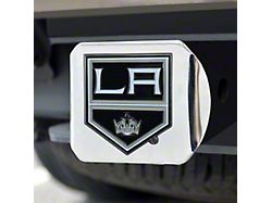 Hitch Cover with Los Angeles Kings Logo; Chrome (Universal; Some Adaptation May Be Required)