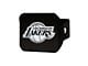 Hitch Cover with Los Angeles Lakers Logo; Purple (Universal; Some Adaptation May Be Required)