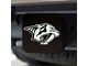 Hitch Cover with Nashville Predators Logo; Chrome (Universal; Some Adaptation May Be Required)