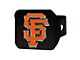 Hitch Cover with San Francisco Giants Logo; Black (Universal; Some Adaptation May Be Required)