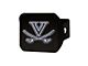 Hitch Cover with University of Virginia Logo; Navy (Universal; Some Adaptation May Be Required)