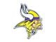 Minnesota Vikings Emblem; Yellow (Universal; Some Adaptation May Be Required)