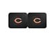 Molded Rear Floor Mats with Chicago Bears Logo (Universal; Some Adaptation May Be Required)