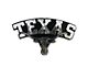 University of Texas Molded Emblem; Chrome (Universal; Some Adaptation May Be Required)