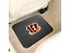 Utility Mat with Cincinnati Bengals Logo; Black (Universal; Some Adaptation May Be Required)