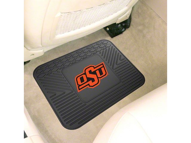 Utility Mat with Oklahoma State University Logo; Black (Universal; Some Adaptation May Be Required)