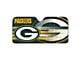 Windshield Sun Shade with Green Bay Packers Logo; Green (Universal; Some Adaptation May Be Required)