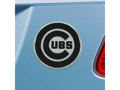 Chicago Cubs Emblem; Chrome (Universal; Some Adaptation May Be Required)