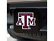 Hitch Cover with Texas A&M University Logo; Maroon (Universal; Some Adaptation May Be Required)