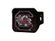 Hitch Cover with University of South Carolina Logo; Black (Universal; Some Adaptation May Be Required)