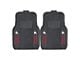 Molded Front Floor Mats with Washington State University Logo (Universal; Some Adaptation May Be Required)