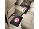 Molded Rear Floor Mats with Atlanta Hawks Logo (Universal; Some Adaptation May Be Required)