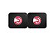 Molded Rear Floor Mats with Atlanta Hawks Logo (Universal; Some Adaptation May Be Required)