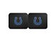 Molded Rear Floor Mats with Indianapolis Colts Logo (Universal; Some Adaptation May Be Required)