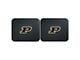 Molded Rear Floor Mats with Purdue University Logo (Universal; Some Adaptation May Be Required)