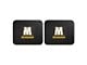 Molded Rear Floor Mats with University of Wisconsin-Milwaukee Logo (Universal; Some Adaptation May Be Required)