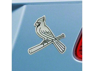 St. Louis Cardinals Emblem; Chrome (Universal; Some Adaptation May Be Required)