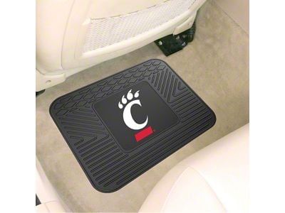 Utility Mat with University of Cincinnati Logo; Black (Universal; Some Adaptation May Be Required)