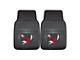 Vinyl Front Floor Mats with Eastern Washington University Logo; Black (Universal; Some Adaptation May Be Required)