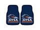 Carpet Front Floor Mats with University of Texas-San Antonio Logo; Navy (Universal; Some Adaptation May Be Required)