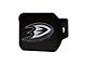 Hitch Cover with Anaheim Ducks Logo; Black (Universal; Some Adaptation May Be Required)