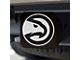 Hitch Cover with Atlanta Hawks Logo; Red (Universal; Some Adaptation May Be Required)