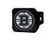 Hitch Cover with Boston Bruins Logo; Black (Universal; Some Adaptation May Be Required)