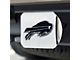 Hitch Cover with Buffalo Bills Logo; Chrome (Universal; Some Adaptation May Be Required)