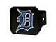 Hitch Cover with Detroit Tigers Logo; Black (Universal; Some Adaptation May Be Required)