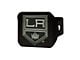 Hitch Cover with Los Angeles Kings Logo; Black (Universal; Some Adaptation May Be Required)