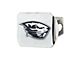 Hitch Cover with Oregon State University Logo; Chrome (Universal; Some Adaptation May Be Required)