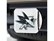 Hitch Cover with San Jose Sharks Logo; Chrome (Universal; Some Adaptation May Be Required)