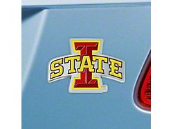 Iowa State University Emblem; Red (Universal; Some Adaptation May Be Required)