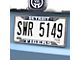 License Plate Frame with Detroit Tigers Logo; Navy (Universal; Some Adaptation May Be Required)