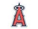 Los Angeles Angels Emblem; Red (Universal; Some Adaptation May Be Required)