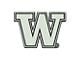 University of Washington Emblem; Chrome (Universal; Some Adaptation May Be Required)