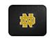 Utility Mat with Notre Dame Logo; Black (Universal; Some Adaptation May Be Required)