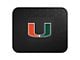 Utility Mat with University of Miami Logo; Black (Universal; Some Adaptation May Be Required)