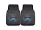 Vinyl Front Floor Mats with Orlando Magic Logo; Black (Universal; Some Adaptation May Be Required)