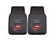 Vinyl Front Floor Mats with Western Kentucky University Logo; Black (Universal; Some Adaptation May Be Required)