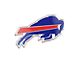 Buffalo Bills Embossed Emblem; Blue (Universal; Some Adaptation May Be Required)