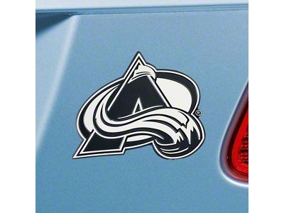 Colorado Avalanche Emblem; Chrome (Universal; Some Adaptation May Be Required)