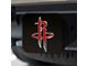 Hitch Cover with Houston Rockets Logo; Red (Universal; Some Adaptation May Be Required)