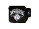 Hitch Cover with New York Knicks Logo; Blue (Universal; Some Adaptation May Be Required)