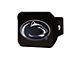 Hitch Cover with Penn State University Logo; Navy (Universal; Some Adaptation May Be Required)