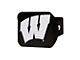 Hitch Cover with University of Wisconsin Logo; Red (Universal; Some Adaptation May Be Required)