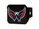 Hitch Cover with Washington Capitals Logo; Blue (Universal; Some Adaptation May Be Required)