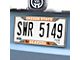 License Plate Frame with Oregon State University Logo; Chrome (Universal; Some Adaptation May Be Required)