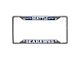 License Plate Frame with Seattle Seahawks Logo; Blue (Universal; Some Adaptation May Be Required)